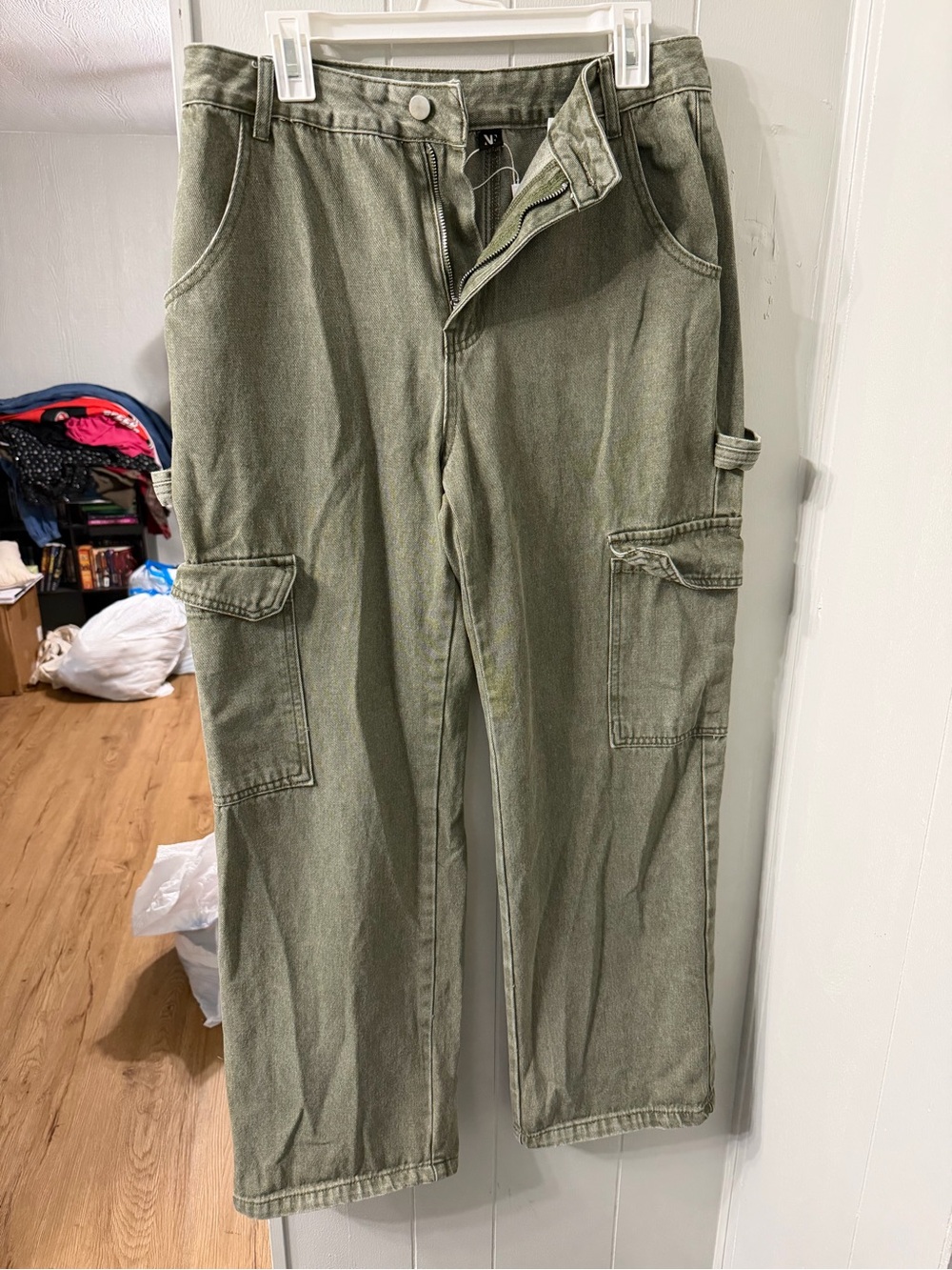 Women’s Olive Green Cargo Pants